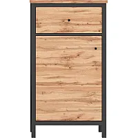 Тумба Чос KOM1D1S Дуб Тахо / чорний Гербор (Gerbor) Україна