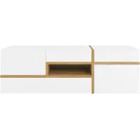 Тумба RTV Лайн RTV2D3S Німфеа альба/горіх верона Гербор (Gerbor) Україна