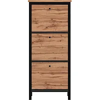 Тумба для обуви Чос BUT3D Дуб Тахо / черный Гербор (Gerbor) Украина