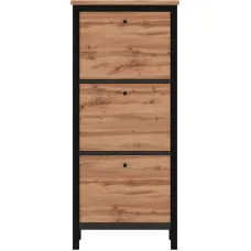 Тумба для взуття Чос BUT3D Дуб Тахо / чорний Гербор (Gerbor) Україна