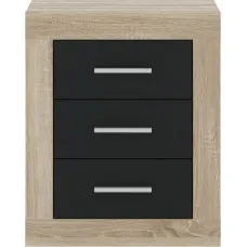 Тумба прикроватная Сара KOM3S Дуб сонома / антрацит Гербор (Gerbor) Украина