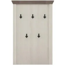 Вішалка Марсель Ясен сніговий / дуб сонома трюфель Гербор (Gerbor) Україна