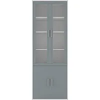 Витрина Кабы REG 2W2D/79/220 Пепельный / антрацит Гербор (Gerbor) Украина