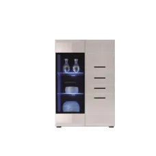 Витрина Ушер REG1W2D2S L/P Нимфеа альба / белый глянец Гербор (Gerbor) Украина