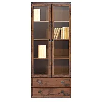 Вітрина Індіана JWIT2D2S/80 Дуб шутер ВМК (БРВ) Україна