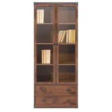 Вітрина Індіана JWIT2D2S/80 Дуб шутер ВМК (БРВ) Україна