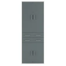 Пенал Каби REG 4D2S/220 Пепельный / антрацит Гербор (Gerbor) Украина