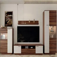 Гостиная Талли Орех калифорнийский / белый Гербор (Gerbor) Украина