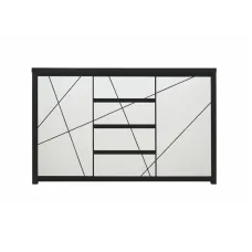 Комод Каспиан МДФ KOM2D4S Венге магия / Белый снег ВМК (БРВ) Украина