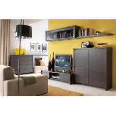 Набор мебели в гостиную Каспиан N77793 Дуб милано темный ВМК (БРВ) Украина