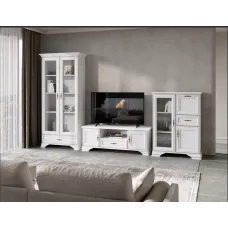 Набор мебели в гостиную Кентуки N77897 Белый Альпийский ВМК (БРВ) Украина