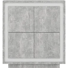 Комод Антарес KOM4D Бетон ательер/нимфеа альба Гербор (Gerbor) Украина