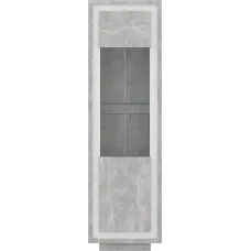 Витрина Антарес REG1W Бетон ательер / нимфеа альба Гербор (Gerbor) Украина