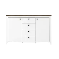 Комод Карина KOM2D4S Нимфеа альба/дуб сонома трюфель Гербор (Gerbor) Украина