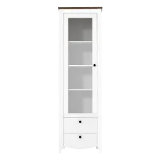 Вітрина Каріна REG1W2S Німфеа альба/дуб сонома трюфель Гербор (Gerbor) Україна